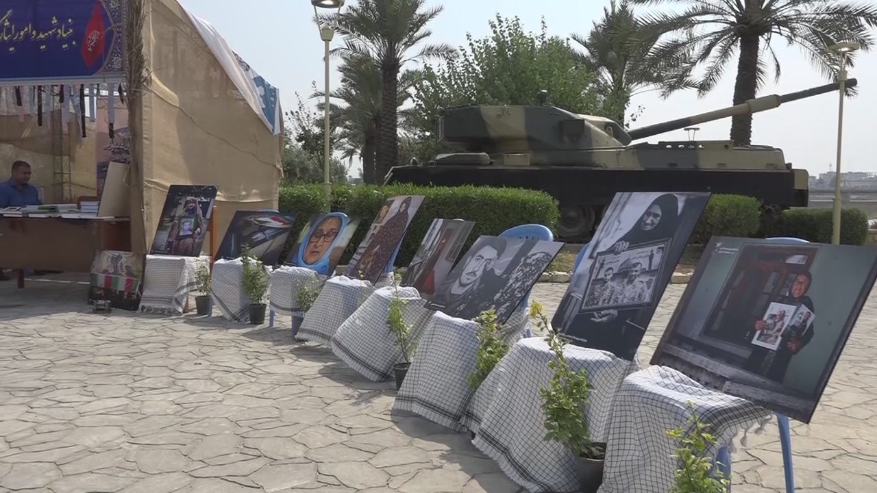 افتتاح نمایشگاه دفاع مقدس در مرکز مازندران
