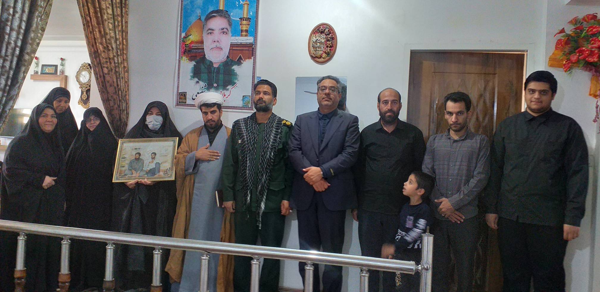 یادواره شهید سید حسن روح الامینی در کوهبنان برگزار شد