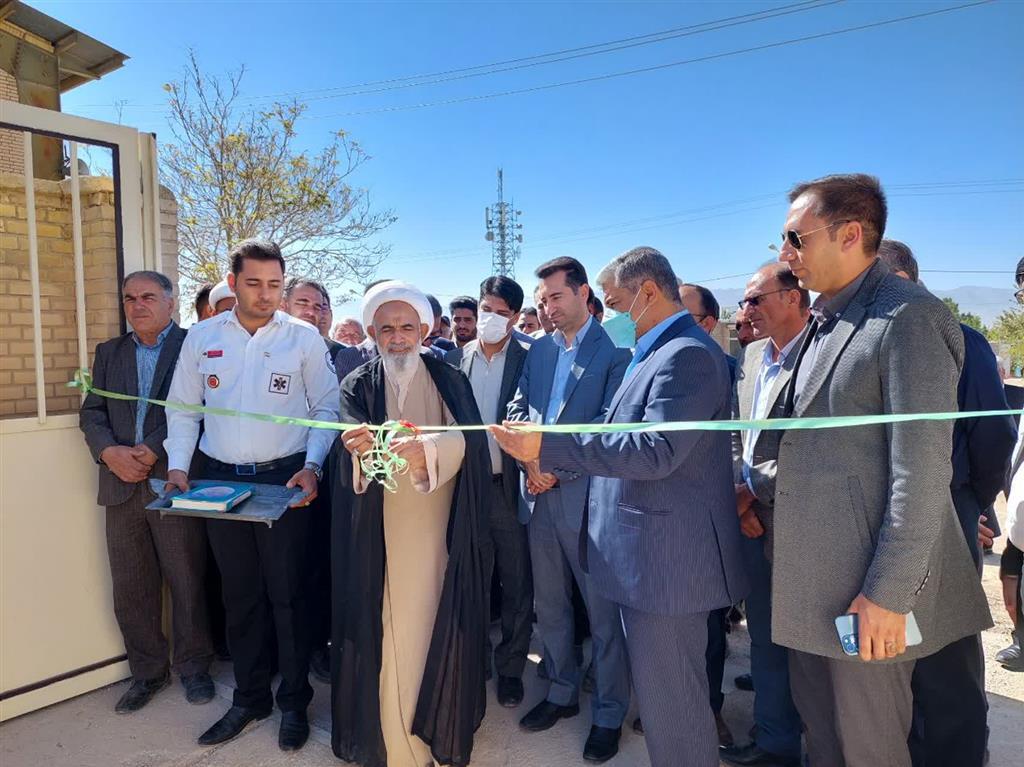 پایگاه اورژانس دهستان خنجشت اقلید افتتاح شد