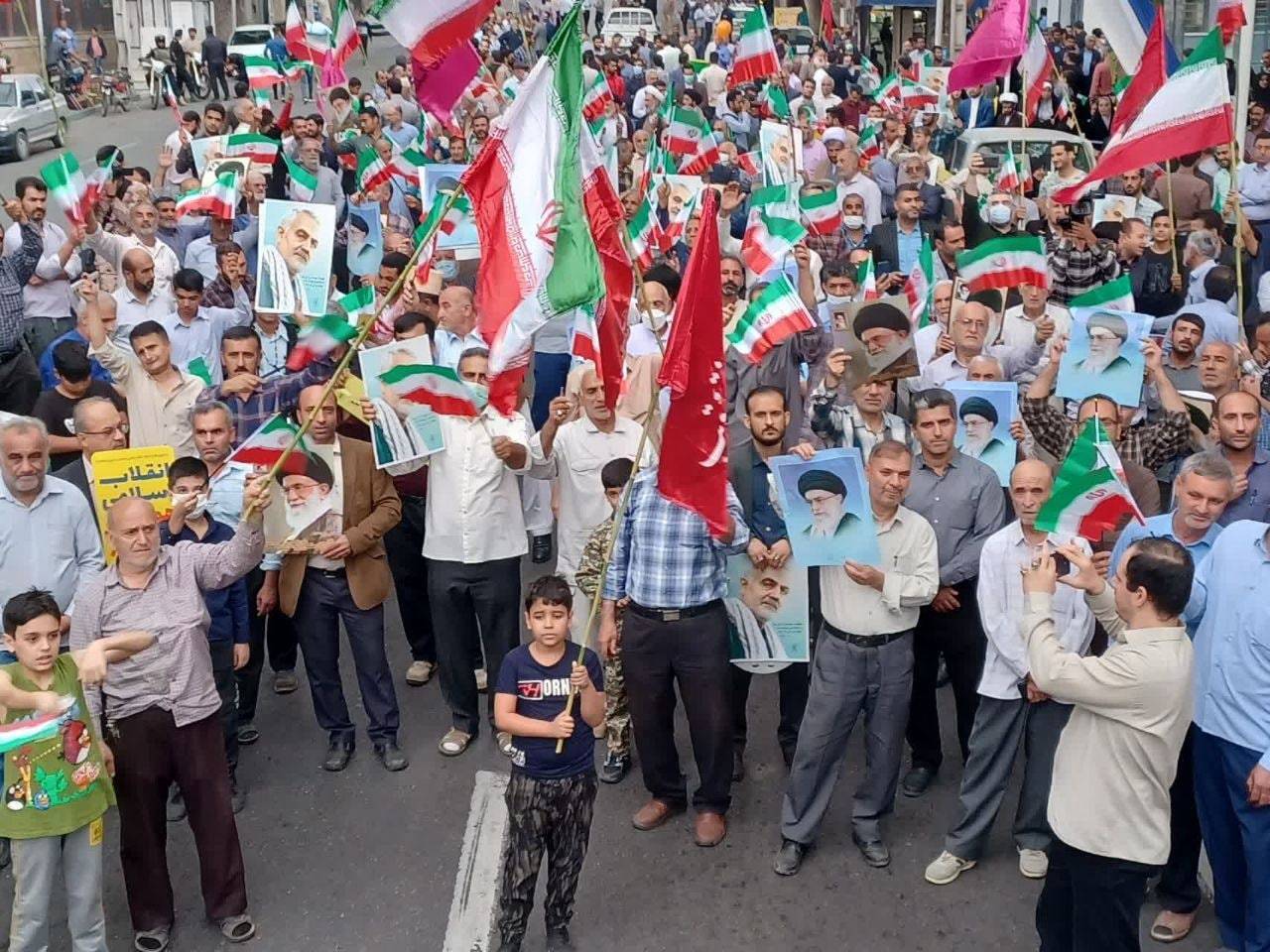 برگزاری اجتماع امت رسول الله در گلستان