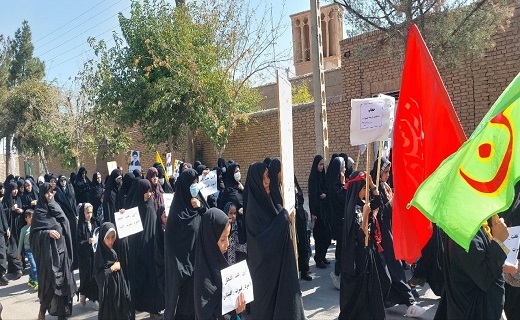 آغاز راهپیمایی و اجتماع بزرگ بانوان در خراسان جنوبی