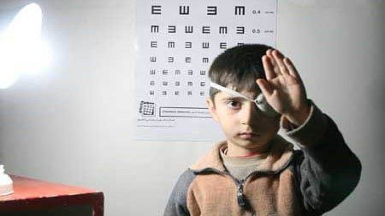 هفت هزار کودک سمنانی غربالگری بینایی شدند