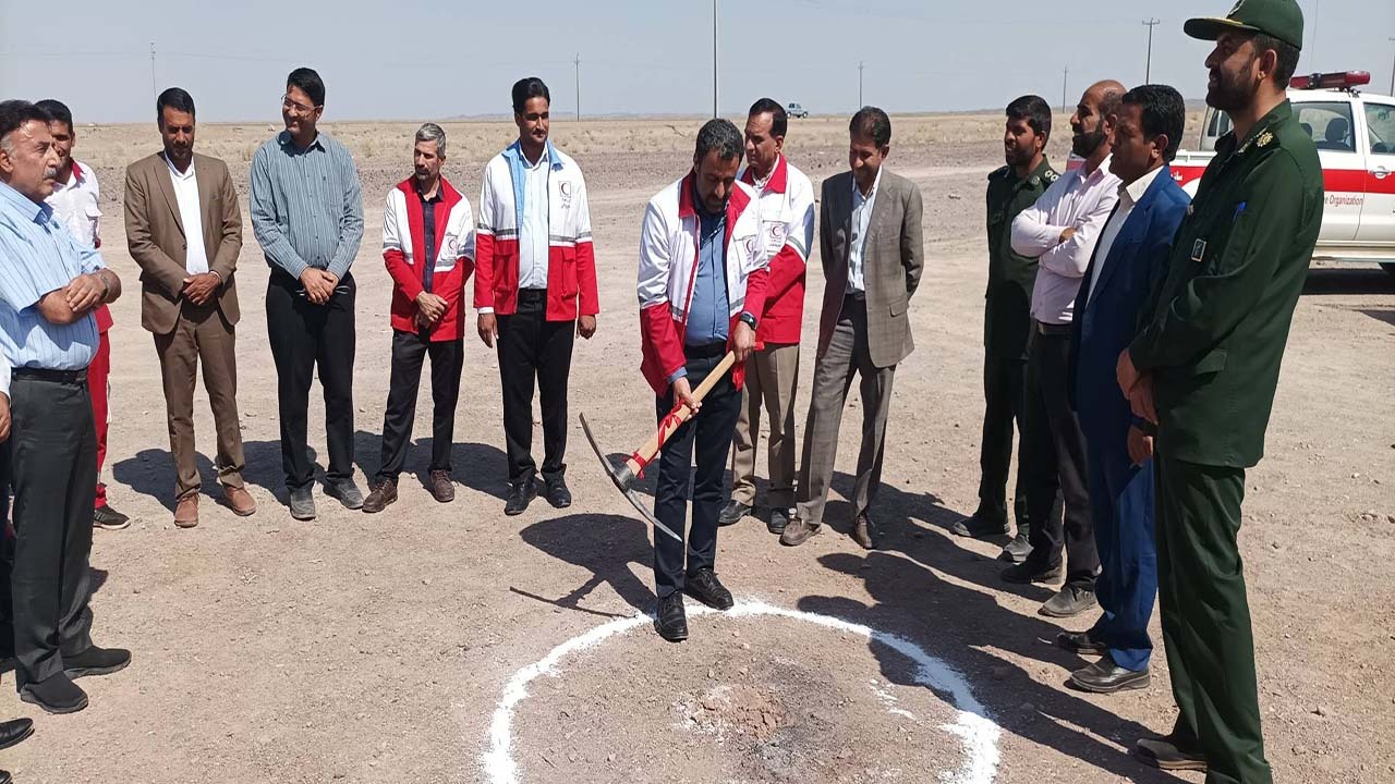 آغاز ساخت پایگاه امداد جاده‌ای در ریگان