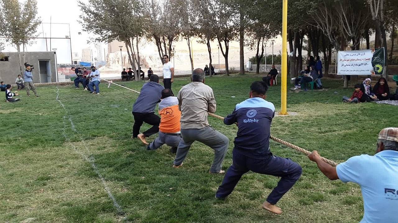 برگزاری بازی‌های بومی و محلی در انار