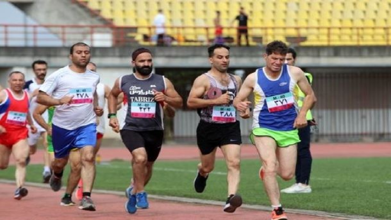 مسابقات دوومیدانی قهرمانی پیشکسوتان کشور در رشت