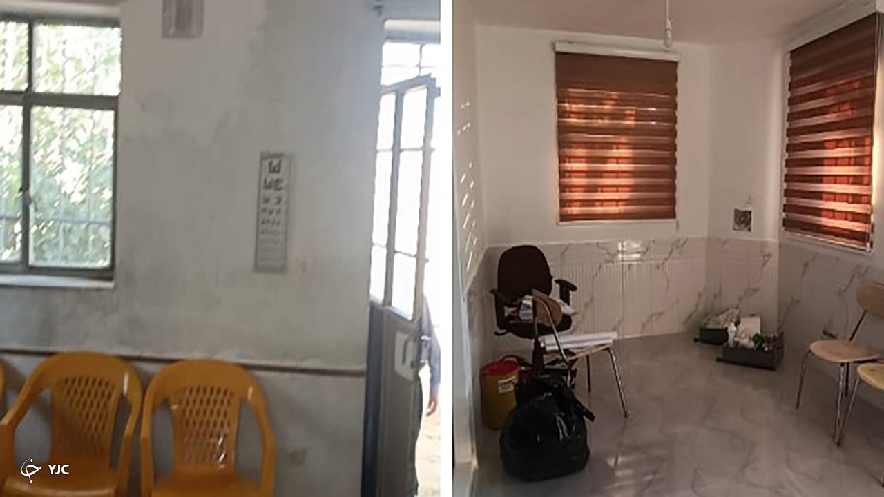 خانه بهداشت روستای کوسه کهریز مهاباد بازسازی شد