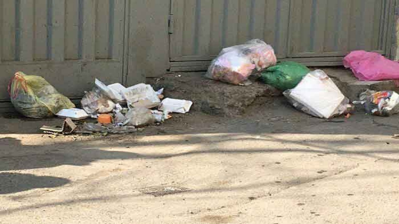 گلایه ساکنان خیابان هنرور ۴ از وضعیت جمع آوری زباله + تصاویر