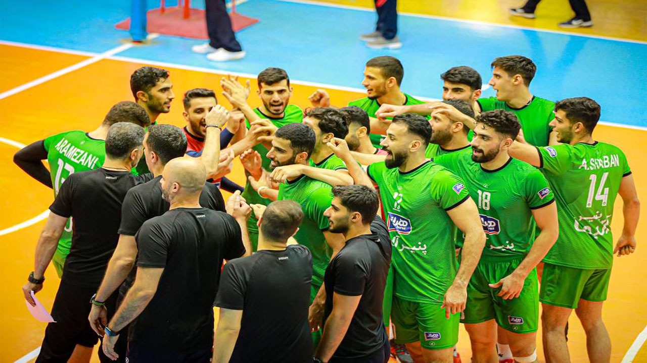 پیروزی قاطع هراز و هورسان در هفته چهارم لیگ برتر والیبال