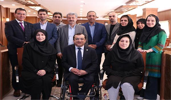 بازدید رئیس کمیته پارالمپیک آسیا از آکادمی کمیته ملی