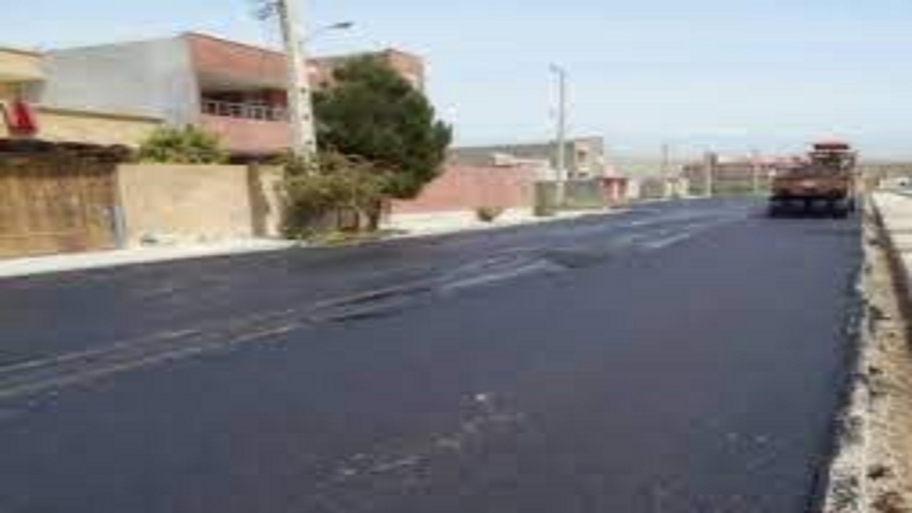 ۵۰ هزار متر مربع از معابر دهدشت آسفالت شد