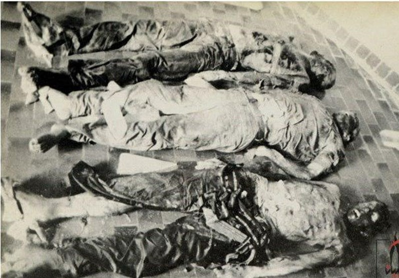 شهدای شکنجه شده به دست منافقین