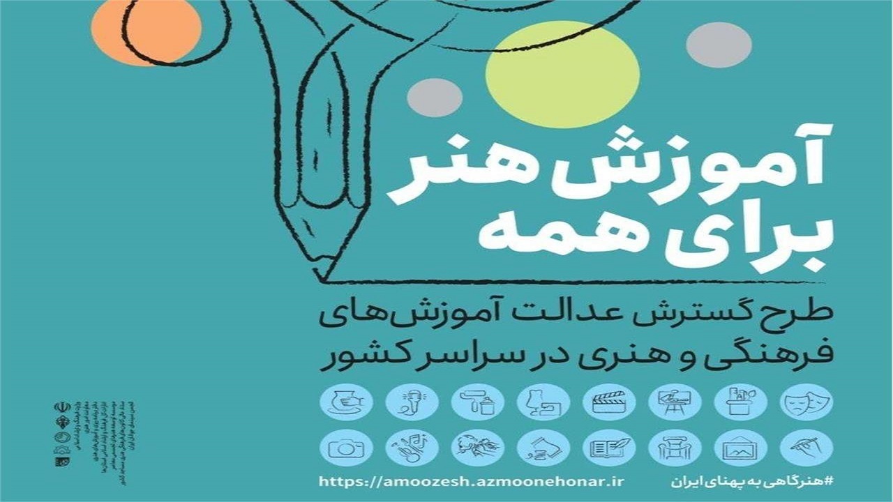 دومین مرحله طرح ملی «آموزش هنر برای همه» آغاز شد