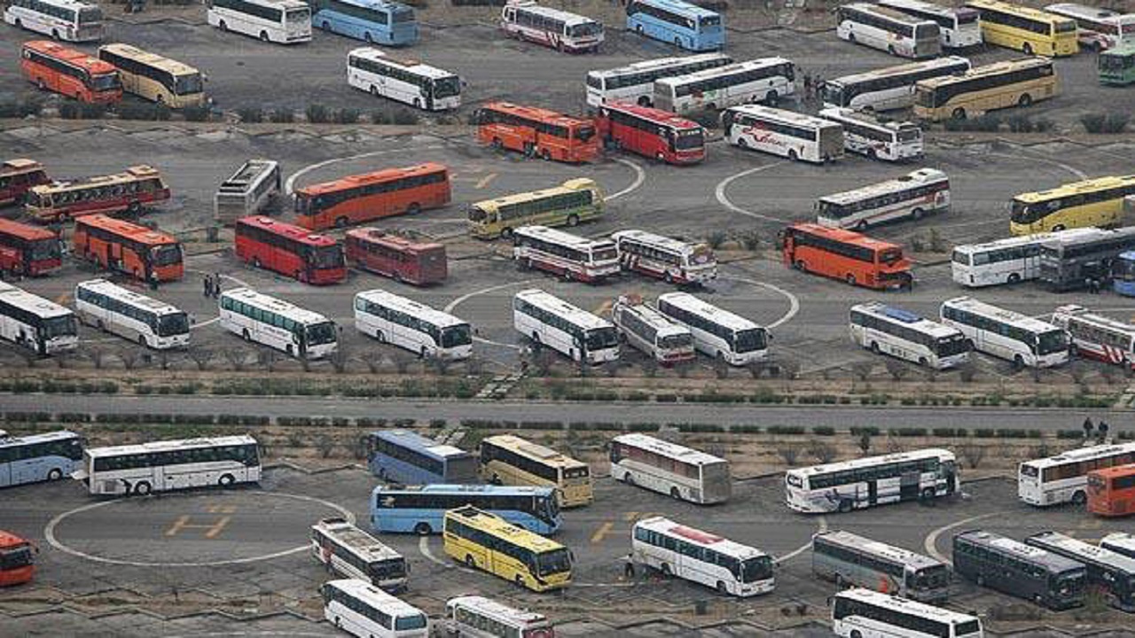 اعزام  ۱۸ دستگاه ناوگان حمل‌ونقل جاده‌ای سمنان به مراسم اربعین