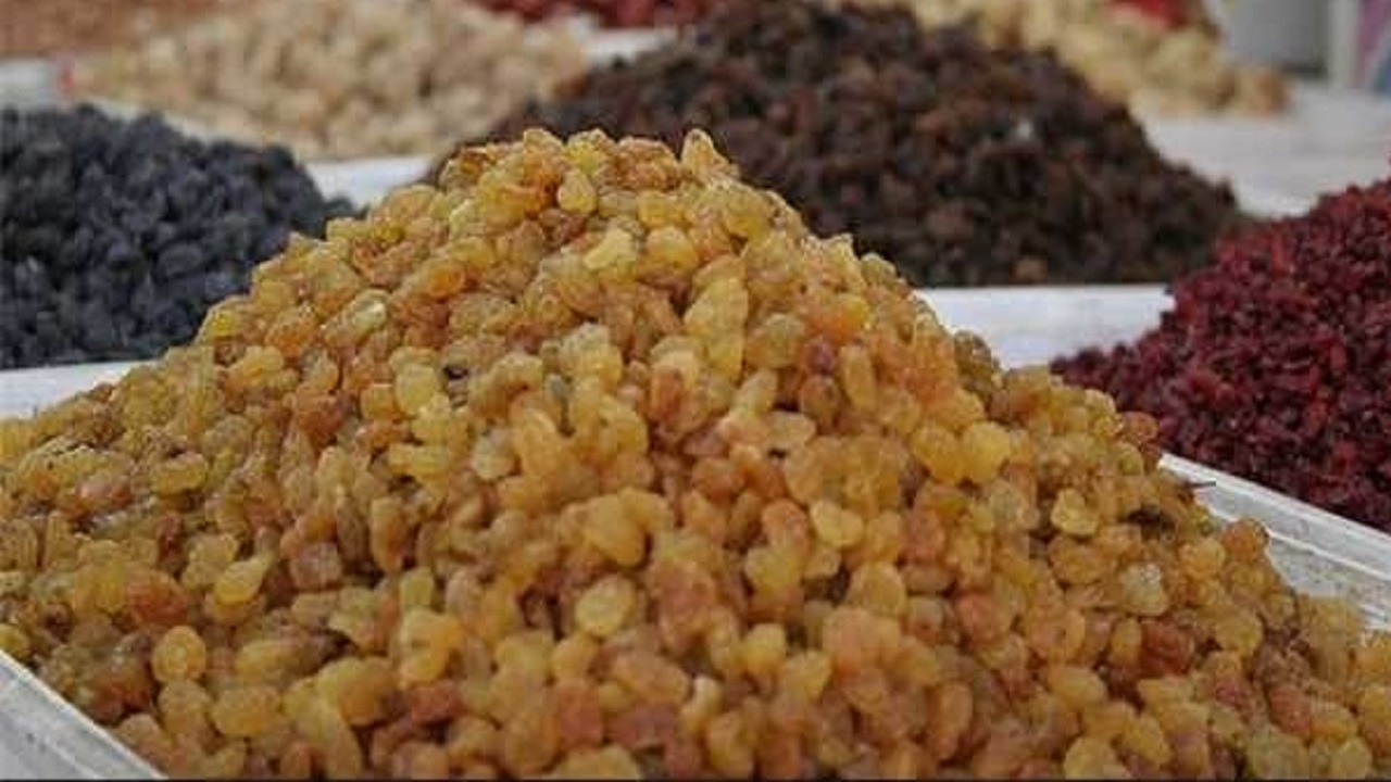 صادرات بیش از ۹ هزار تن کشمش از استان همدان