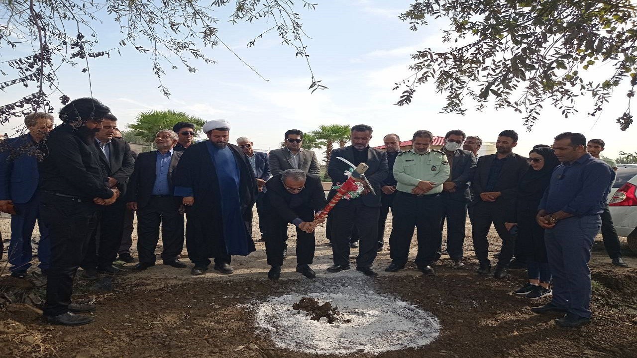 آئین کلنگ زنی اولین زمین تنیس هارد کورت مازندران