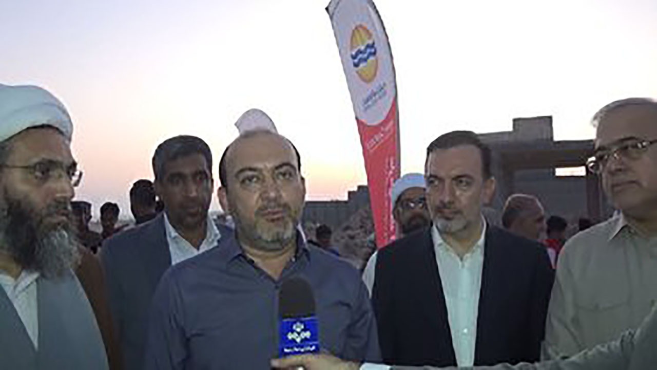 بهره برداری از  ۲ طرح آبرسانی و ورزشی در قشم با حضور استاندار