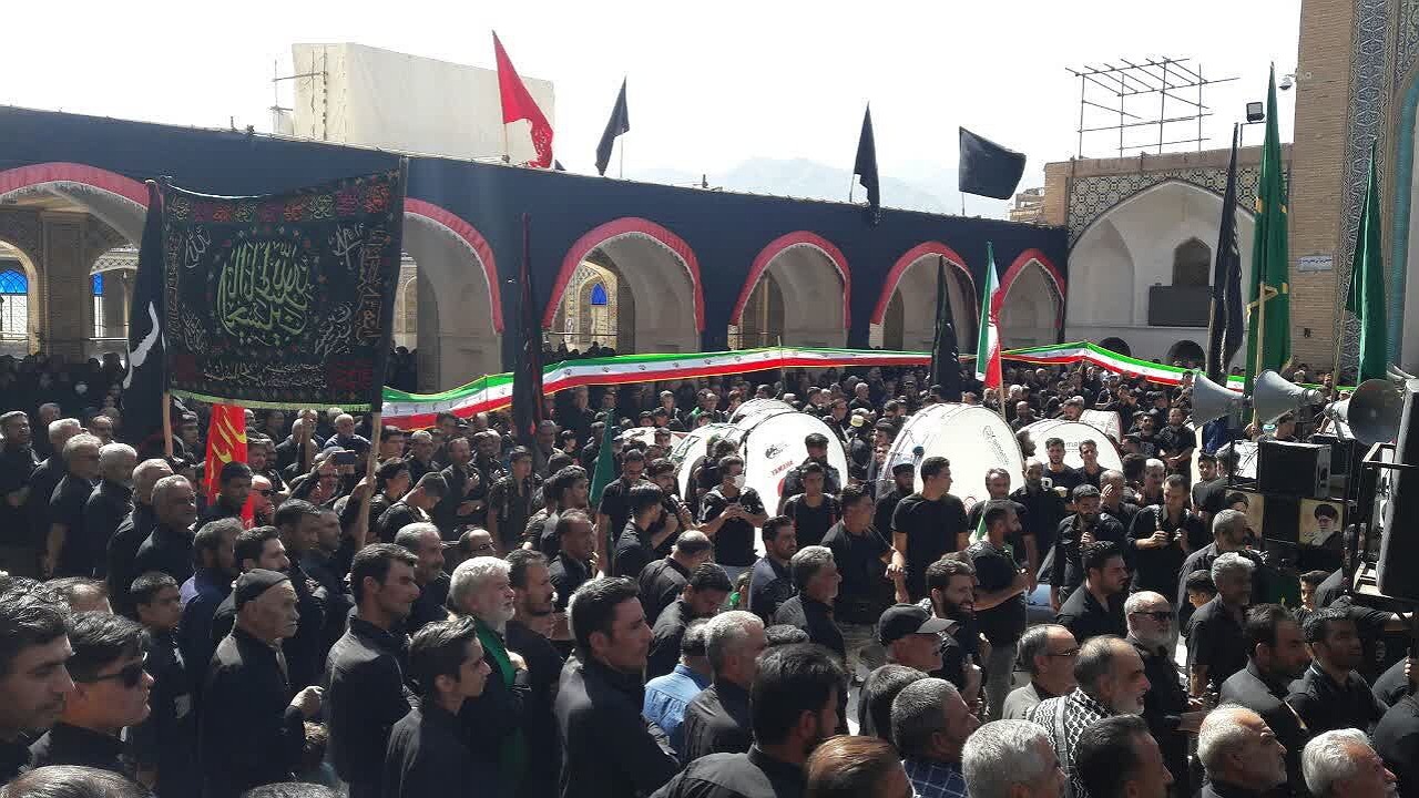 مشهد اردهال کاشان میزبان سوگواران رحلت پیامبر اسلام (ص) شد