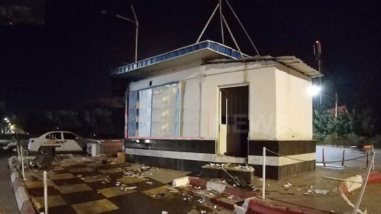 بازداشت عامل آتش‌سوزی کانکس پلیس در بجنورد