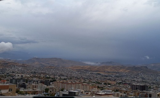 طراوت هوا با اولین بارش پاییزی + تصویر