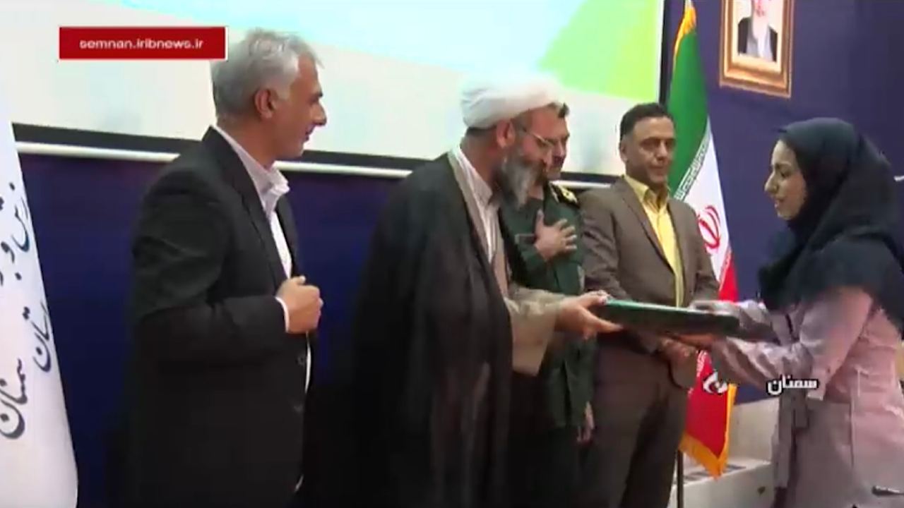 تجلیل از ورزشکاران افتخارآفرین استان سمنان+ فیلم