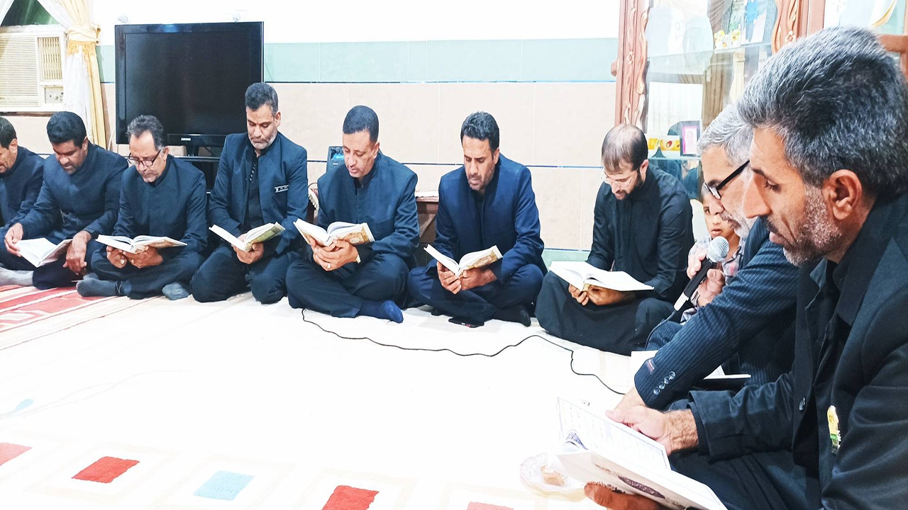 برگزاری محافل قرآنی خانه به خانه به همت قاریان خادمیار رضوی ریگان