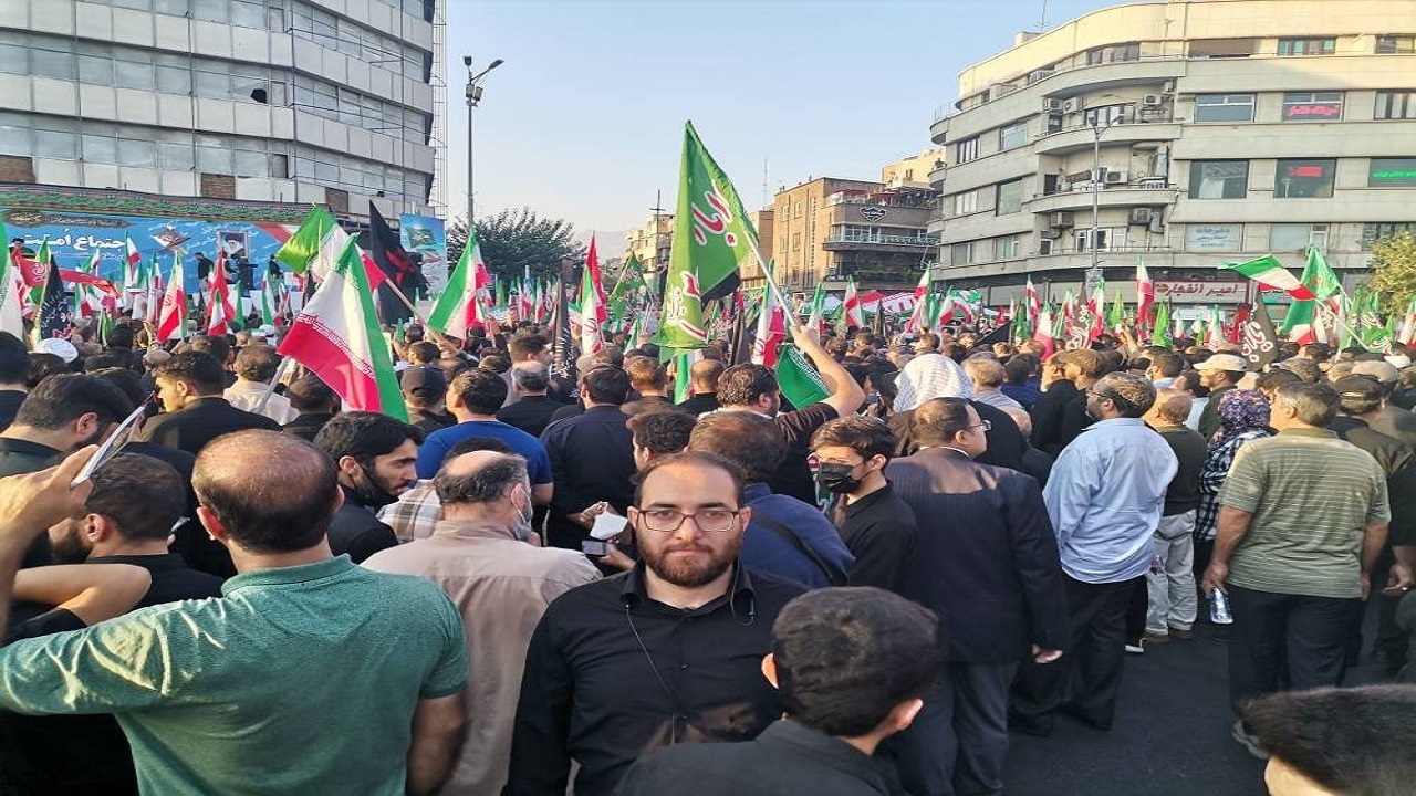 میدان انقلاب قرار گاه اجتماع بزرگ محمد رسول الله (ص) شد + تصاویر