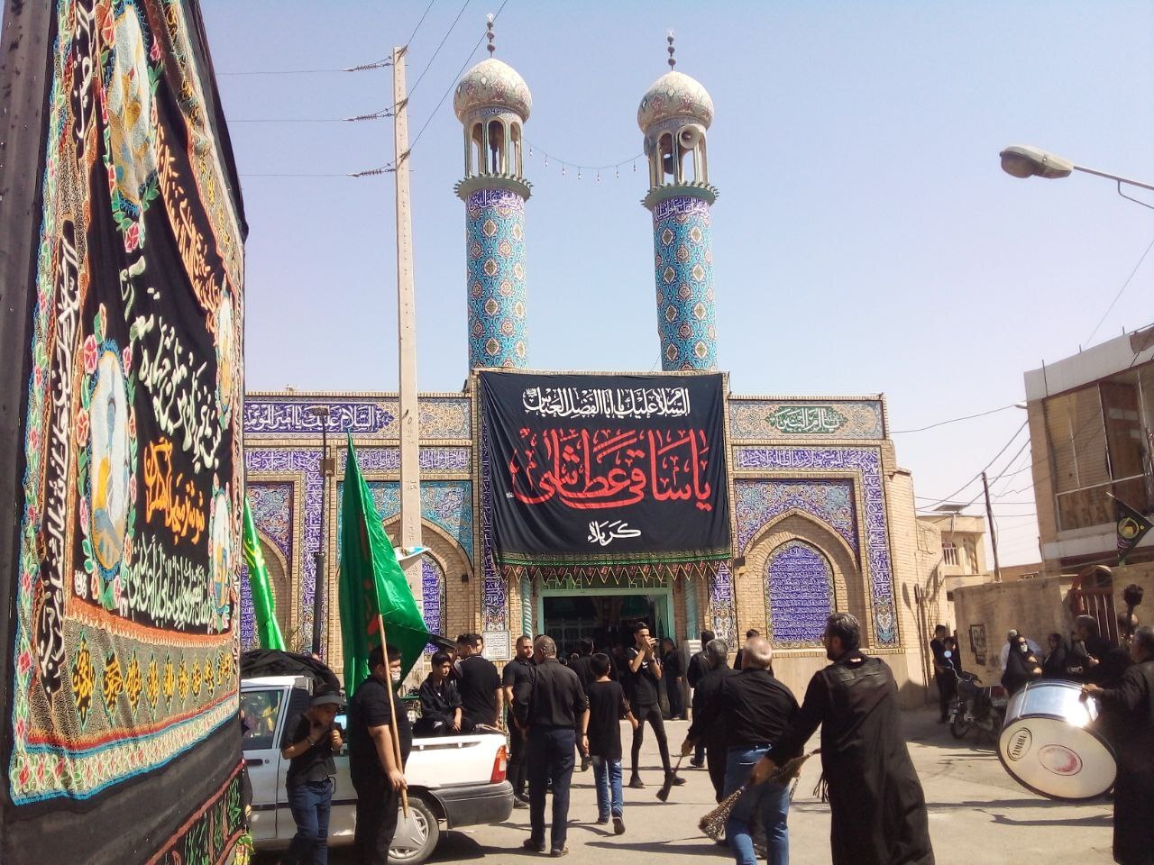 عزاداری روز 28 صفر در شوشتر سوگواری اهالی شوشتر به مناسبت ۲۸ صفر + تصاویر
