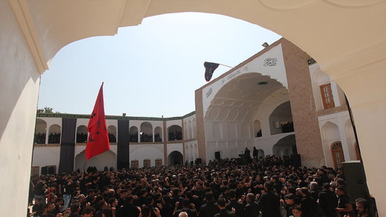 شرکت بیش از ۲۴ هزار نفر در عزاداری حسینیه امام رضا (ع) بیرجند