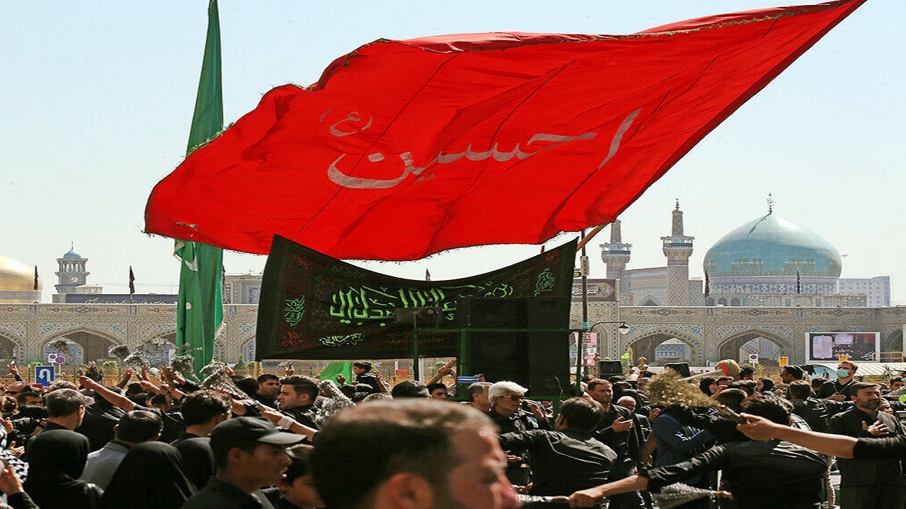 برگزاری اجتماع بزرگ رضویون در  امامزاده اسحاق (ع) شهرستان هرند