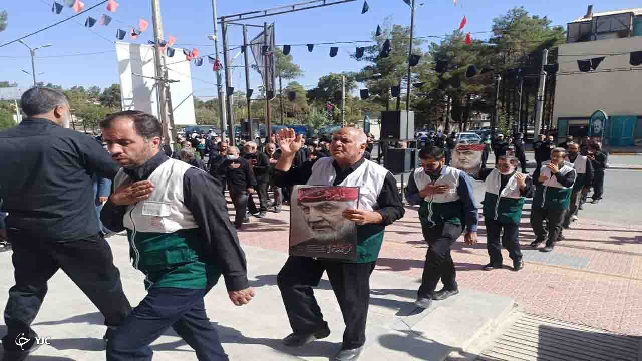خادمیاران رضوی در عزای شهادت امام مهربانی‌ها