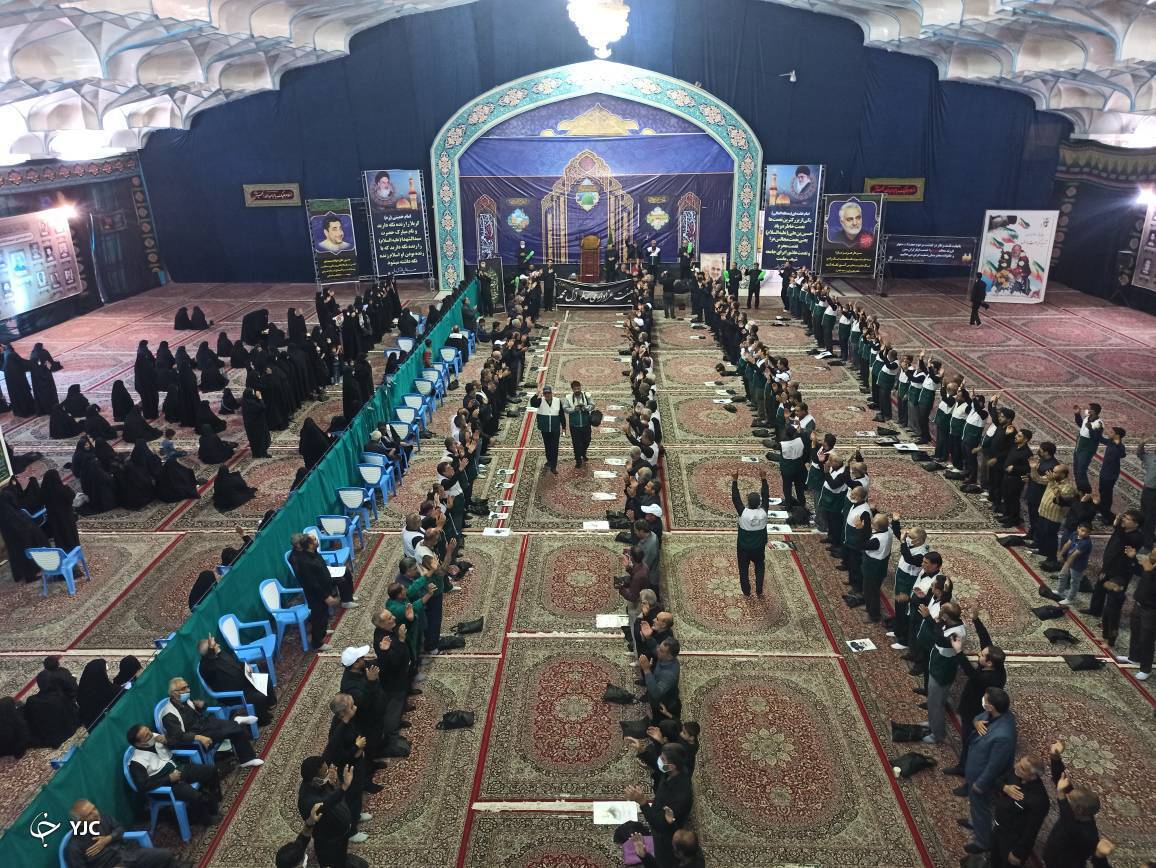 خادمیاران رضوی در عزای شهادت امام مهربانی&zwnj;ها