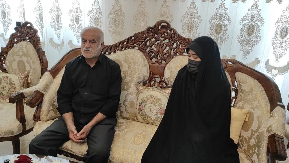 پدر حسین اجاقی شهید اغتشاشات