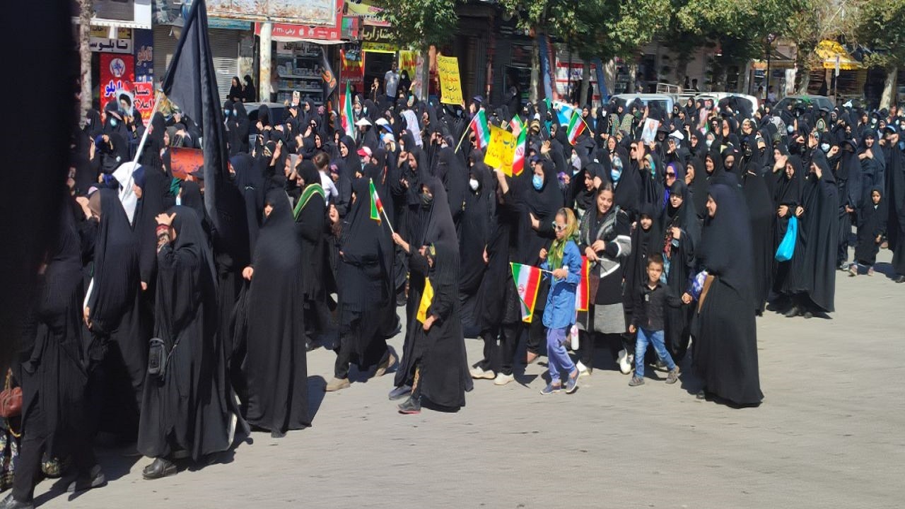 کهگیلویه و بویراحمدی ها در حمایت از حجاب تجمع کردند
