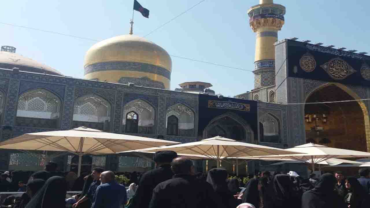 حال و هوای مشهد مقدس در روز شهادت امام رضا (ع) فیلم + عکس