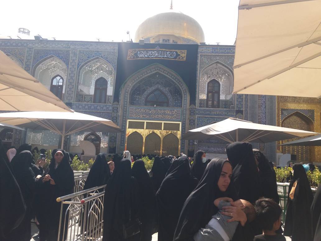 حال و هوای مشهد مقدس در روز شهادت امام رضا (ع) فیلم + عکس