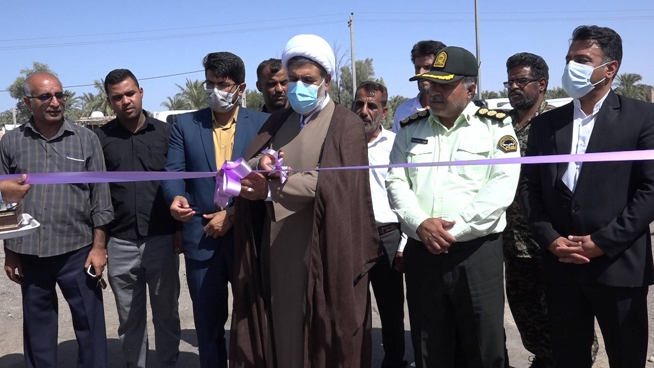 بهره برداری از دو طرح هادی در بخش مرکزی فهرج