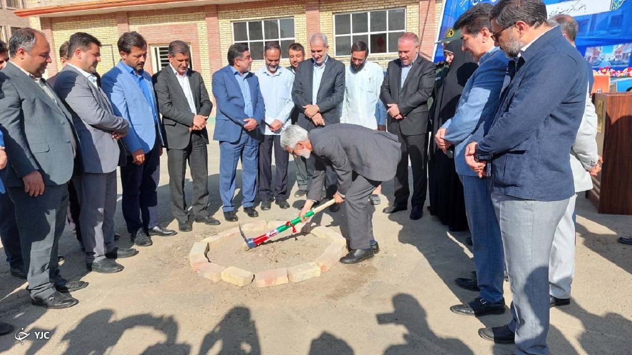 کلنگ یک مدرسه در خرمدشت کرج به زمین خورد