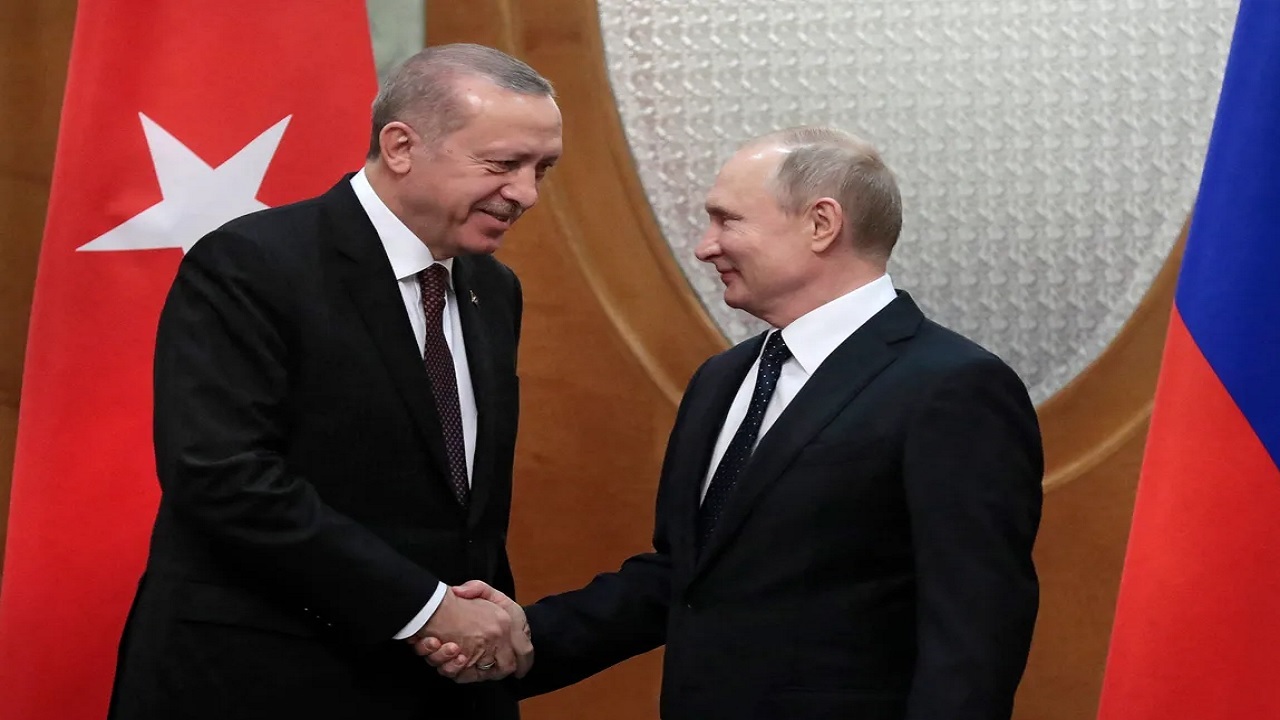 اردوغان: پوتین اگر چیزی را بخواهد، انجام می‌دهد
