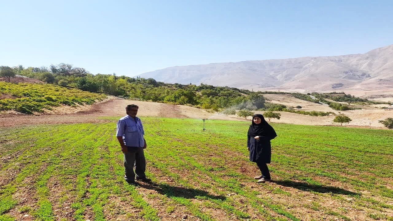 آغاز بهره برداری از طرح آبیاری تلفیقی روستای الیکوه شهرستان اردل