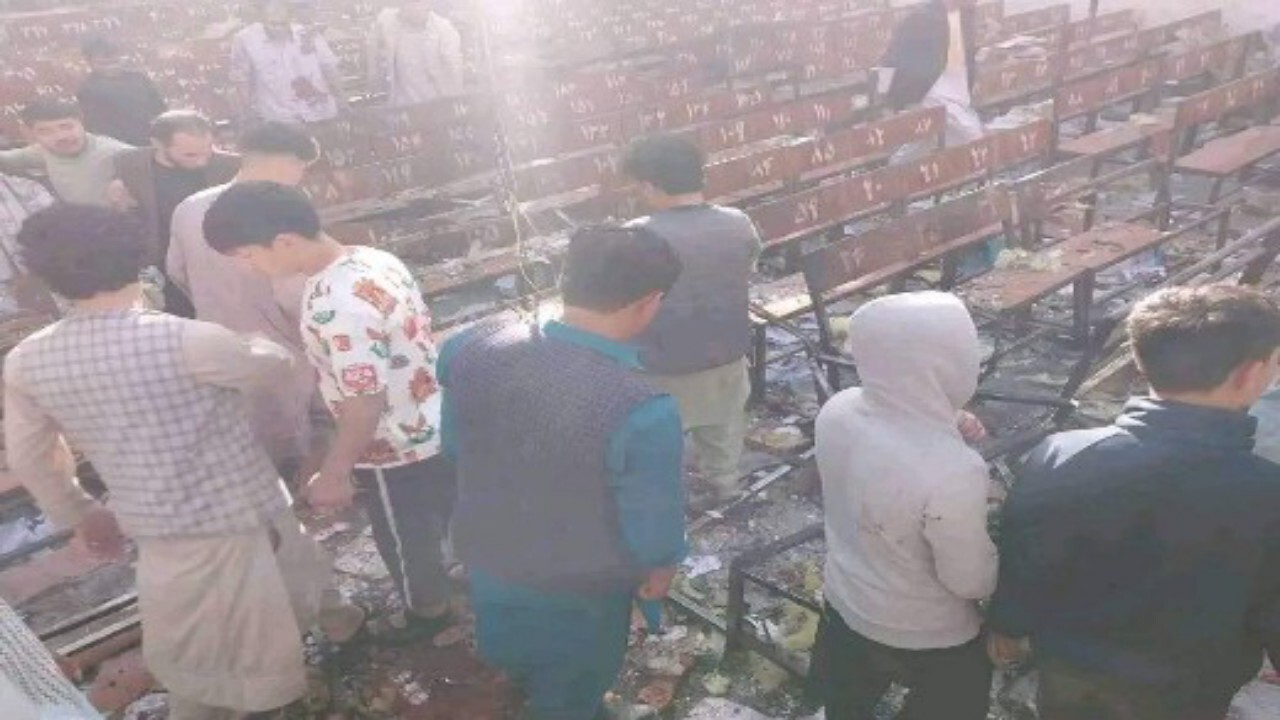 آمریکا حمله انتحاری به مدرسه کاج را محکوم کرد!
