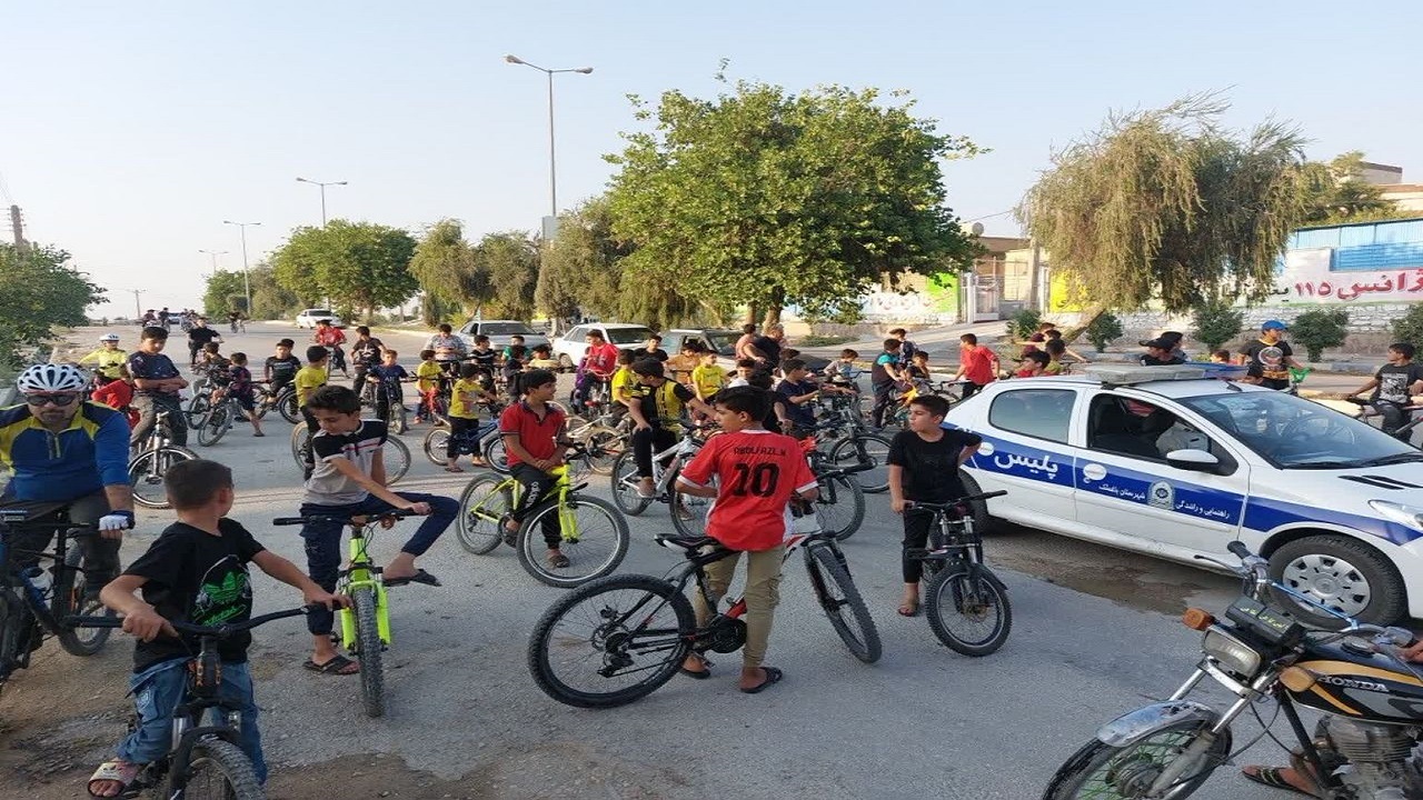برگزاری اولین همایش بزرگ دوچرخه سواری در باغملک