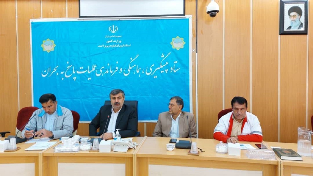 آماده‌باش معاون عمرانی به دستگاه‌های خدمات‌رسان