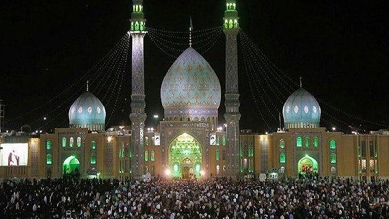 برگزاری مراسم هفتم شهدای شاهچراغ (ع) در مسجد جمکران