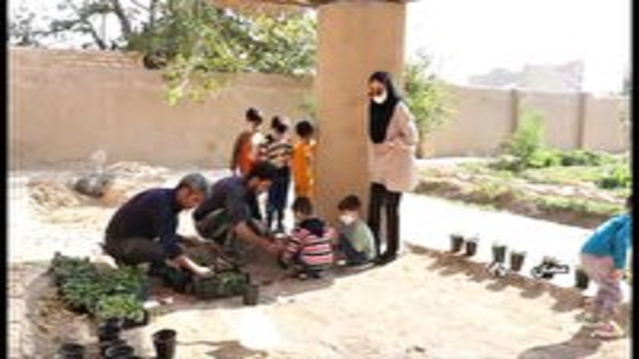 اجرای طرح باغبان کوچولو در سمنان