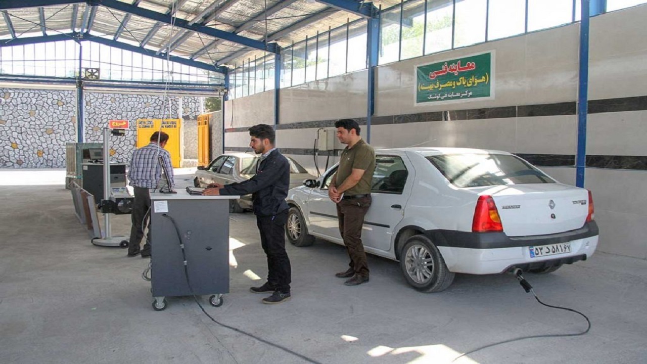 انجام بیش از ۲۳هزار معاینه فنی خودرو در استان اردبیل