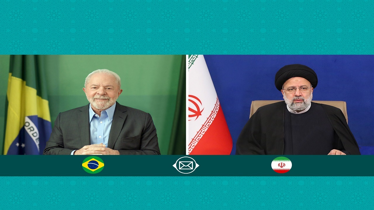 رئیسی انتخاب رئیس جمهور جدید برزیل را تبریک گفت