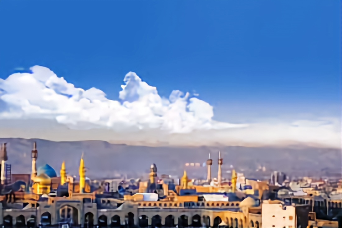 دومین روز تنفس هوای پاک در روز بارانی مشهد