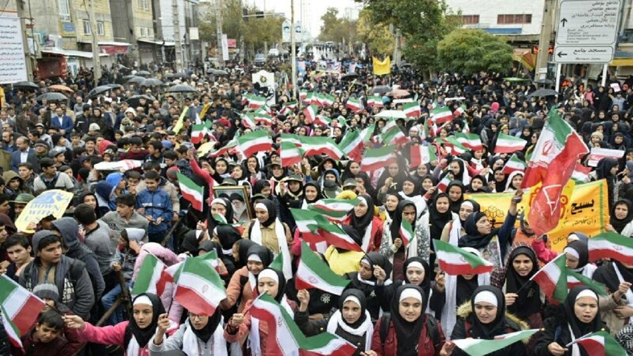 اعلام زمان و مکان راهپیمایی ۱۳ آبان در شهر‌های گلستان