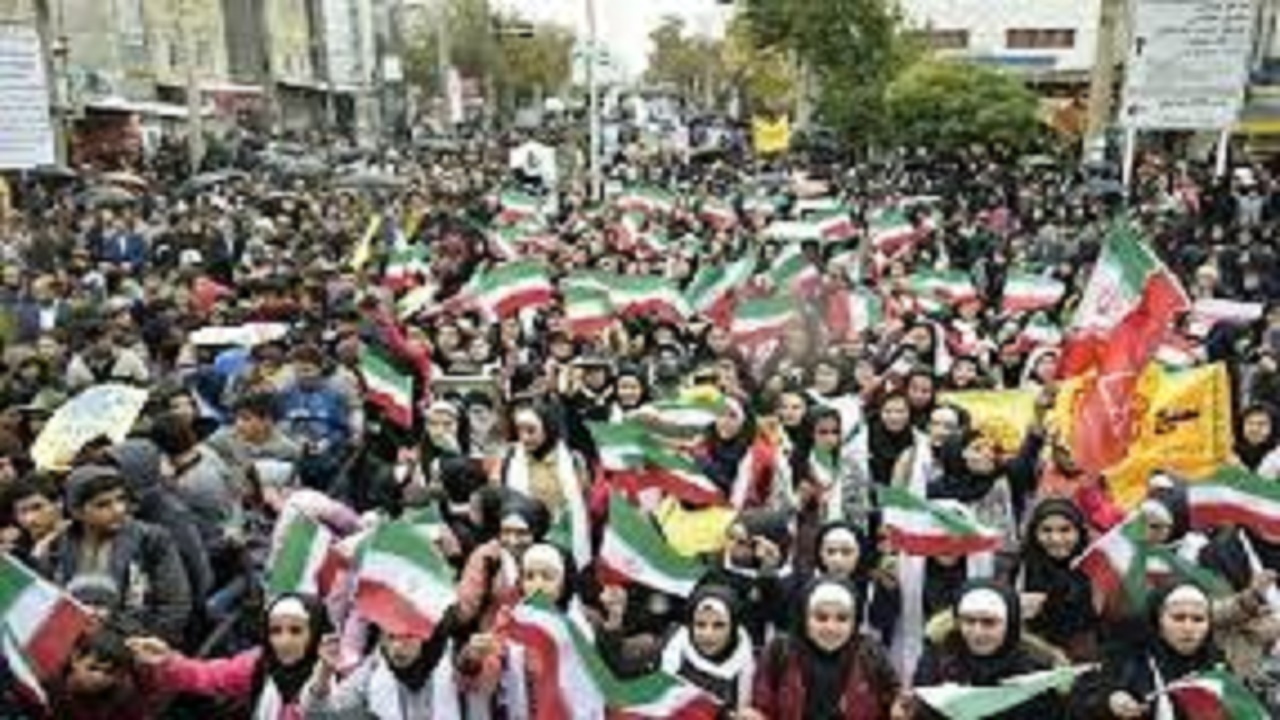 دعوت از مردم برای شرکت در راهپیمایی ۱۳ آبان