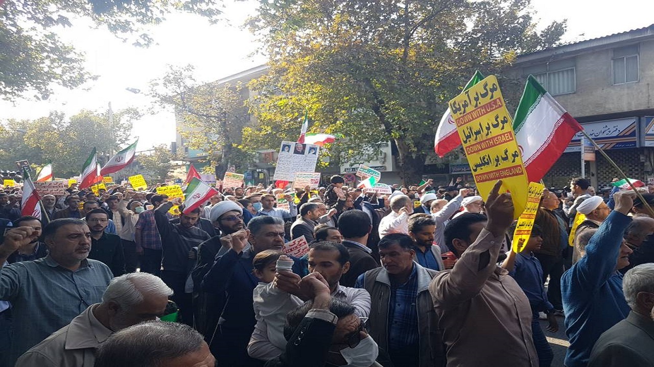 برگزاری راهپیمایی یوم الله ۱۳ آبان در گلستان + تصاویر